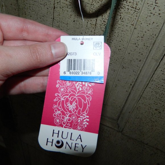 5/$25 Hula Honey Little Wild One Bikini Swim Top Size XL (GG-11) - Picture 3 of 3